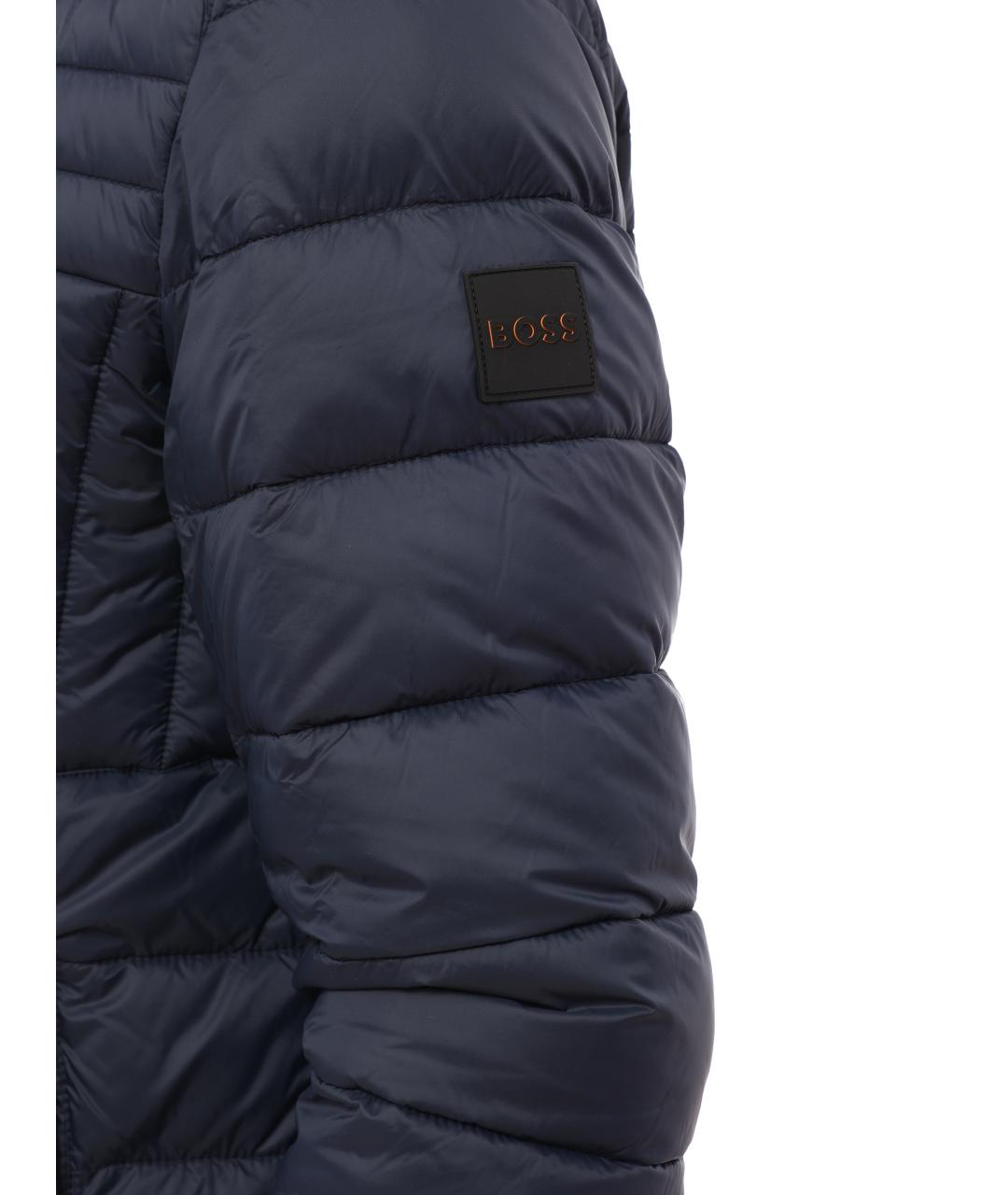 HUGO BOSS Темно-синяя полиамидовая куртка, фото 2