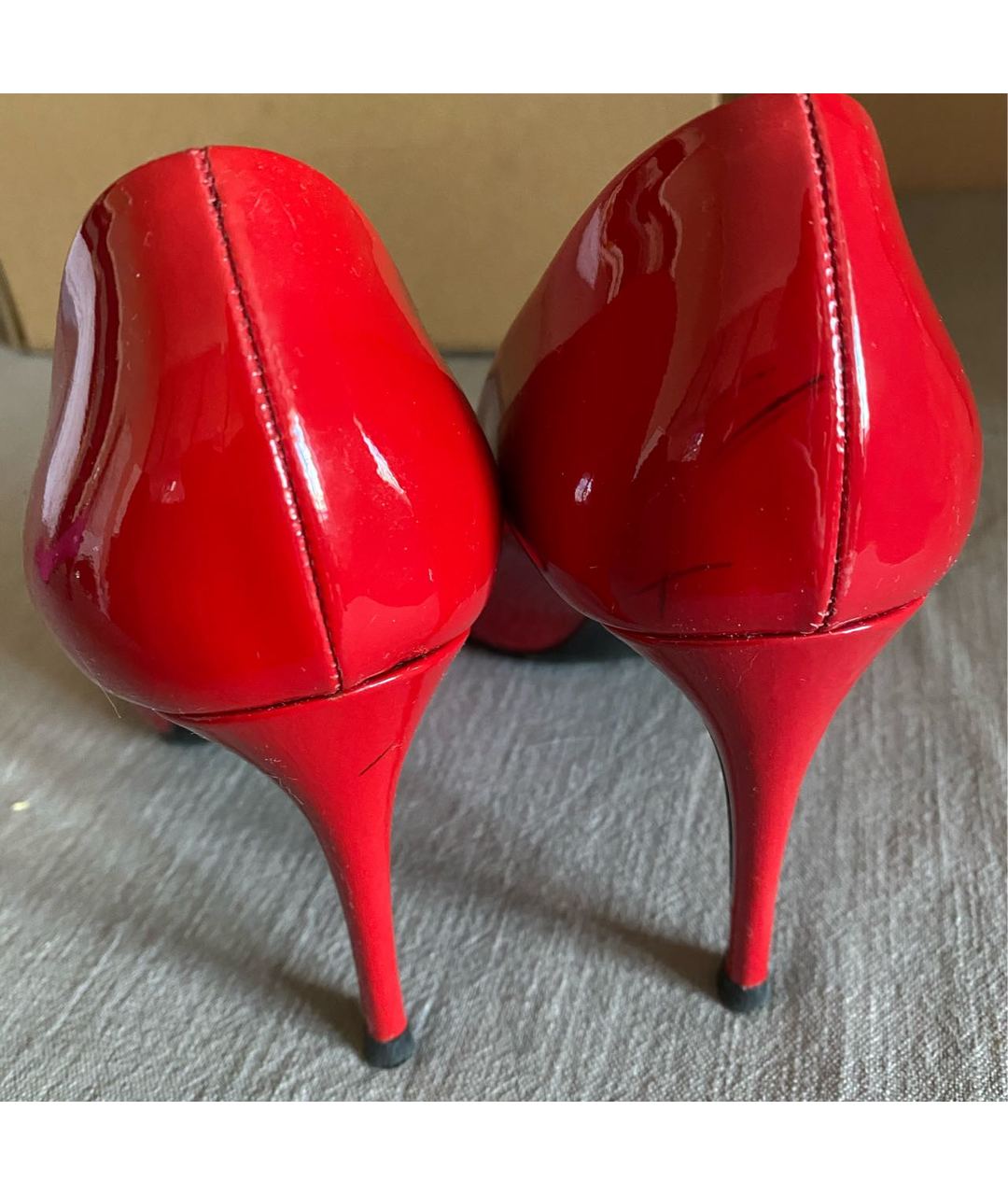 CASADEI Красные туфли из лакированной кожи, фото 5