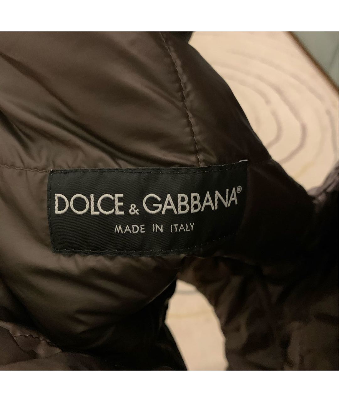 DOLCE&GABBANA Коричневый шерстяной жилет, фото 4
