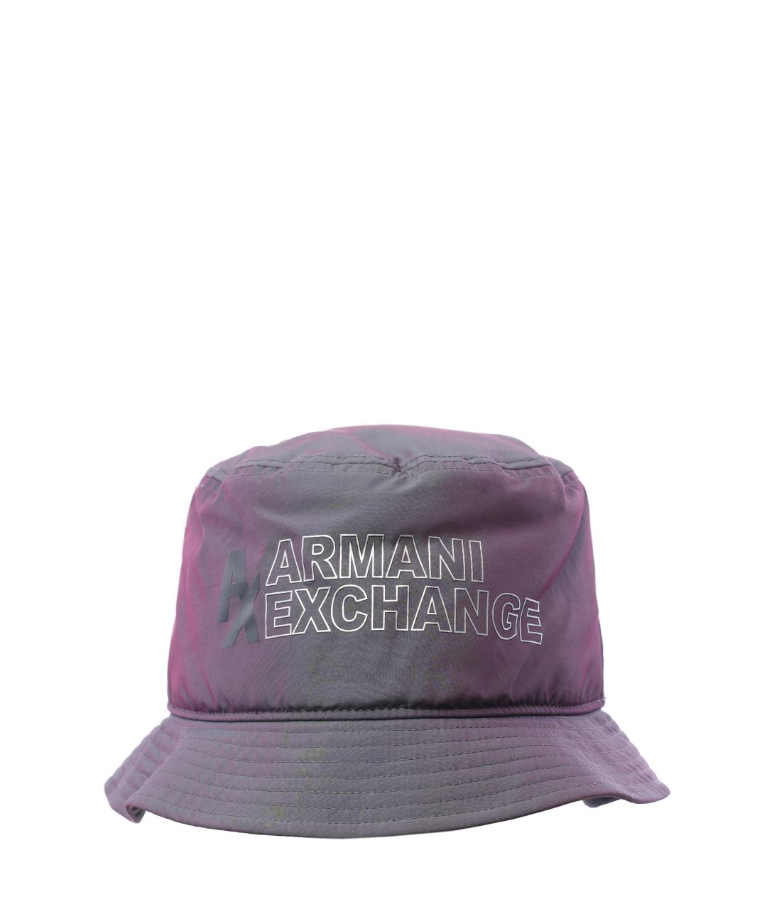 ARMANI EXCHANGE Фиолетовая шапка, фото 1