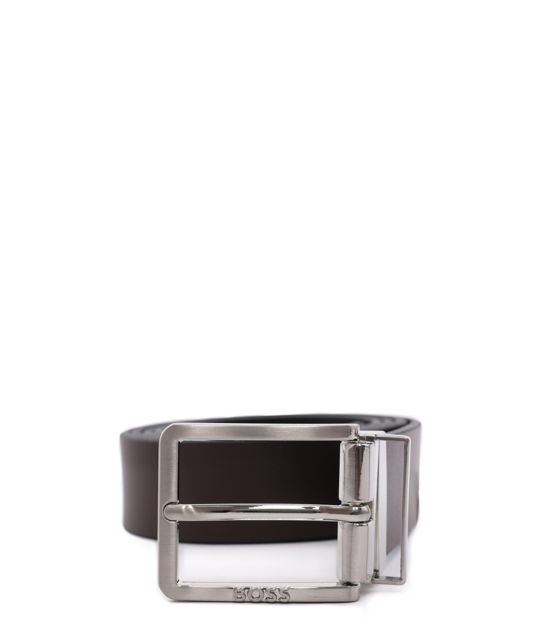 HUGO BOSS Черный ремень, фото 6