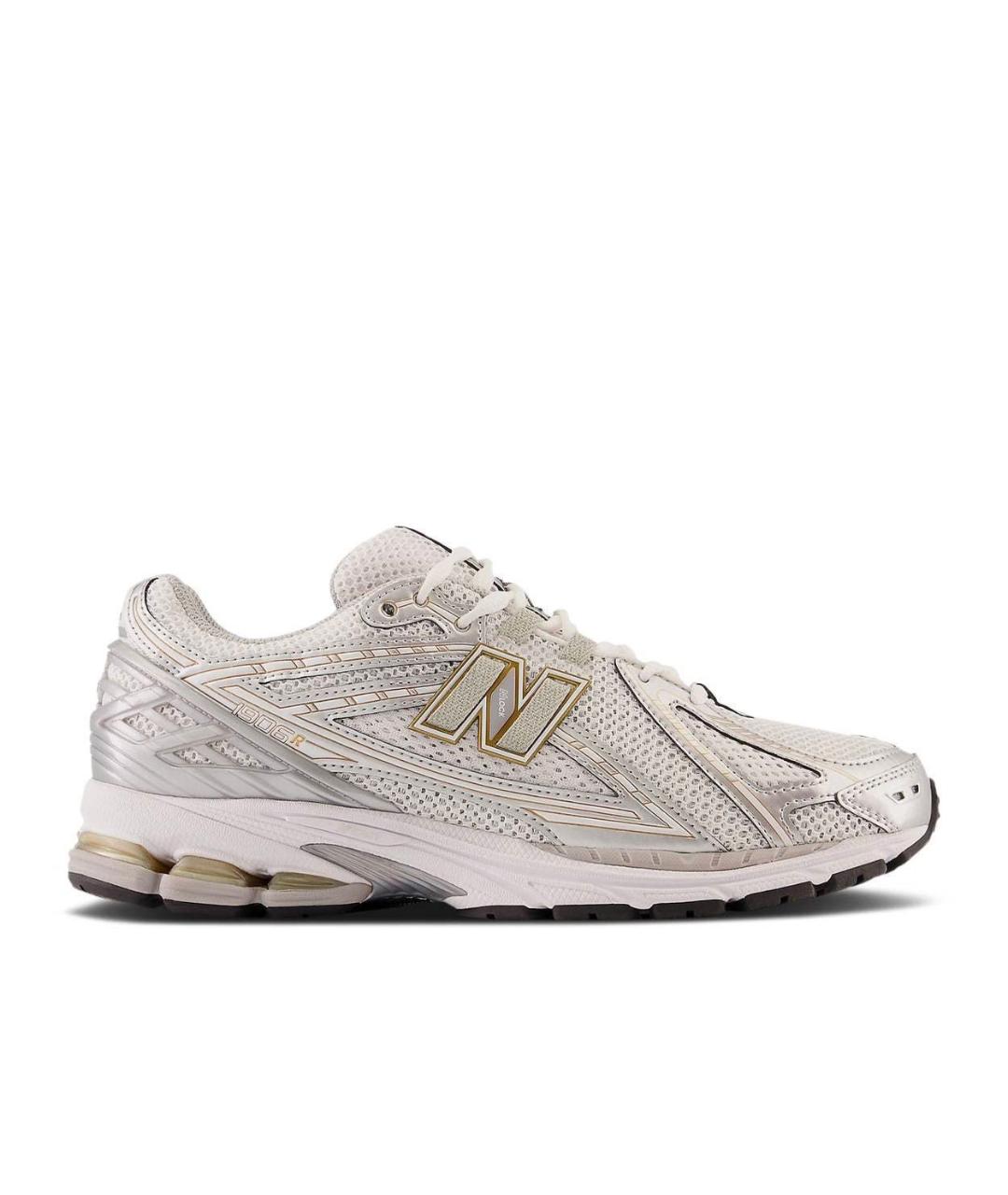 NEW BALANCE Белые текстильные кроссовки, фото 1
