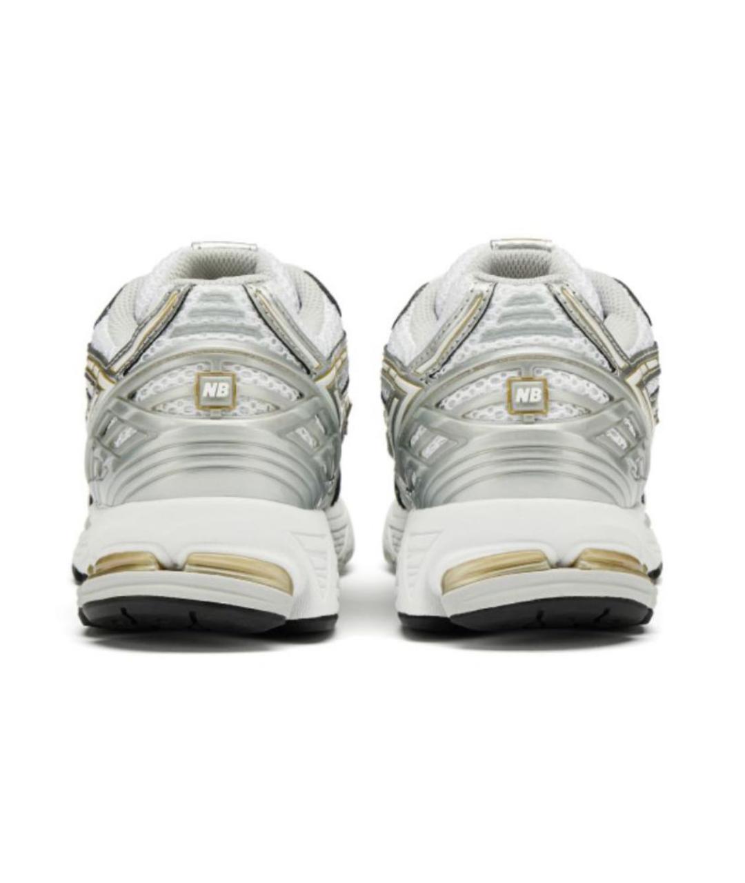 NEW BALANCE Белые текстильные кроссовки, фото 4