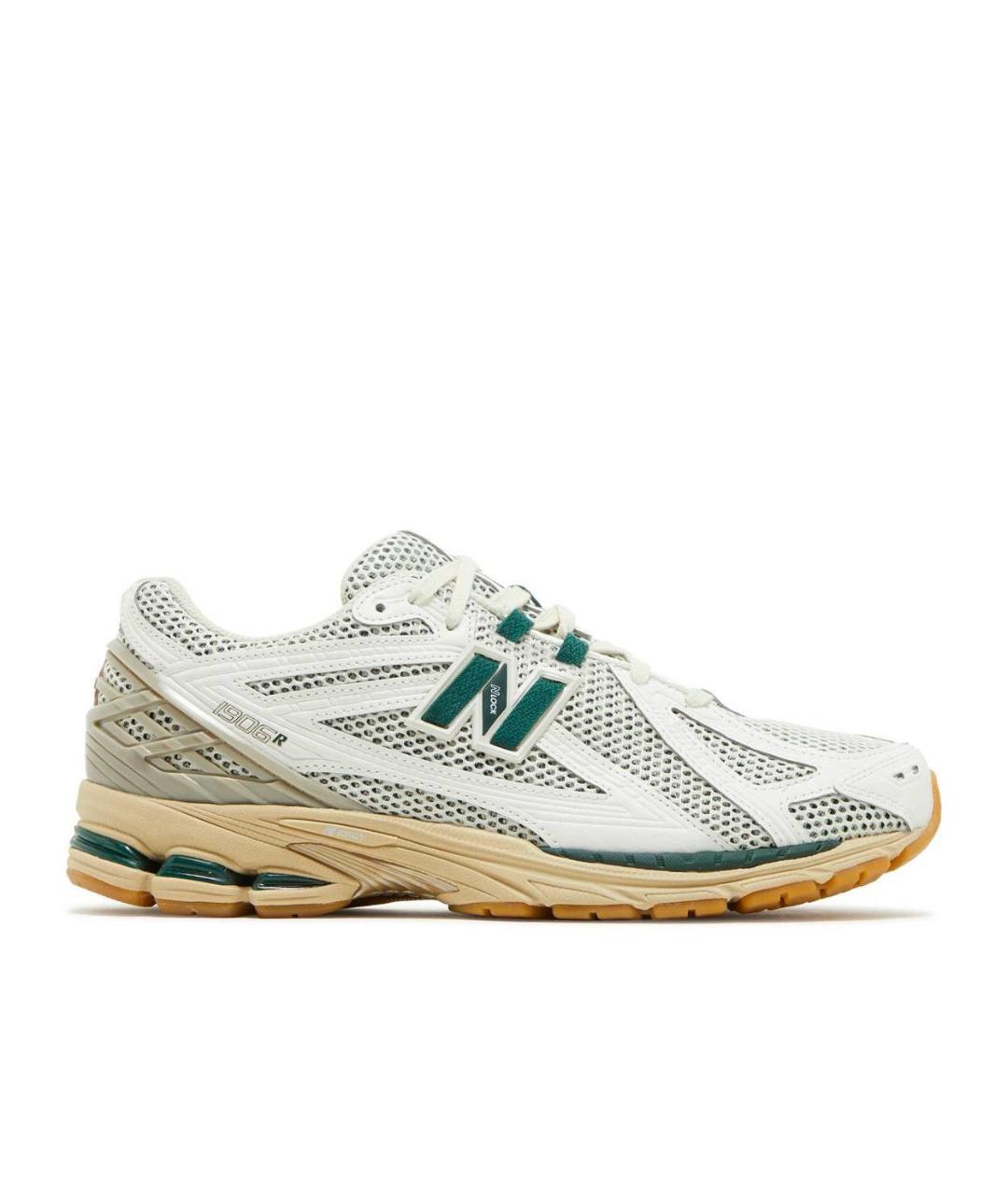 NEW BALANCE Белые текстильные кроссовки, фото 1