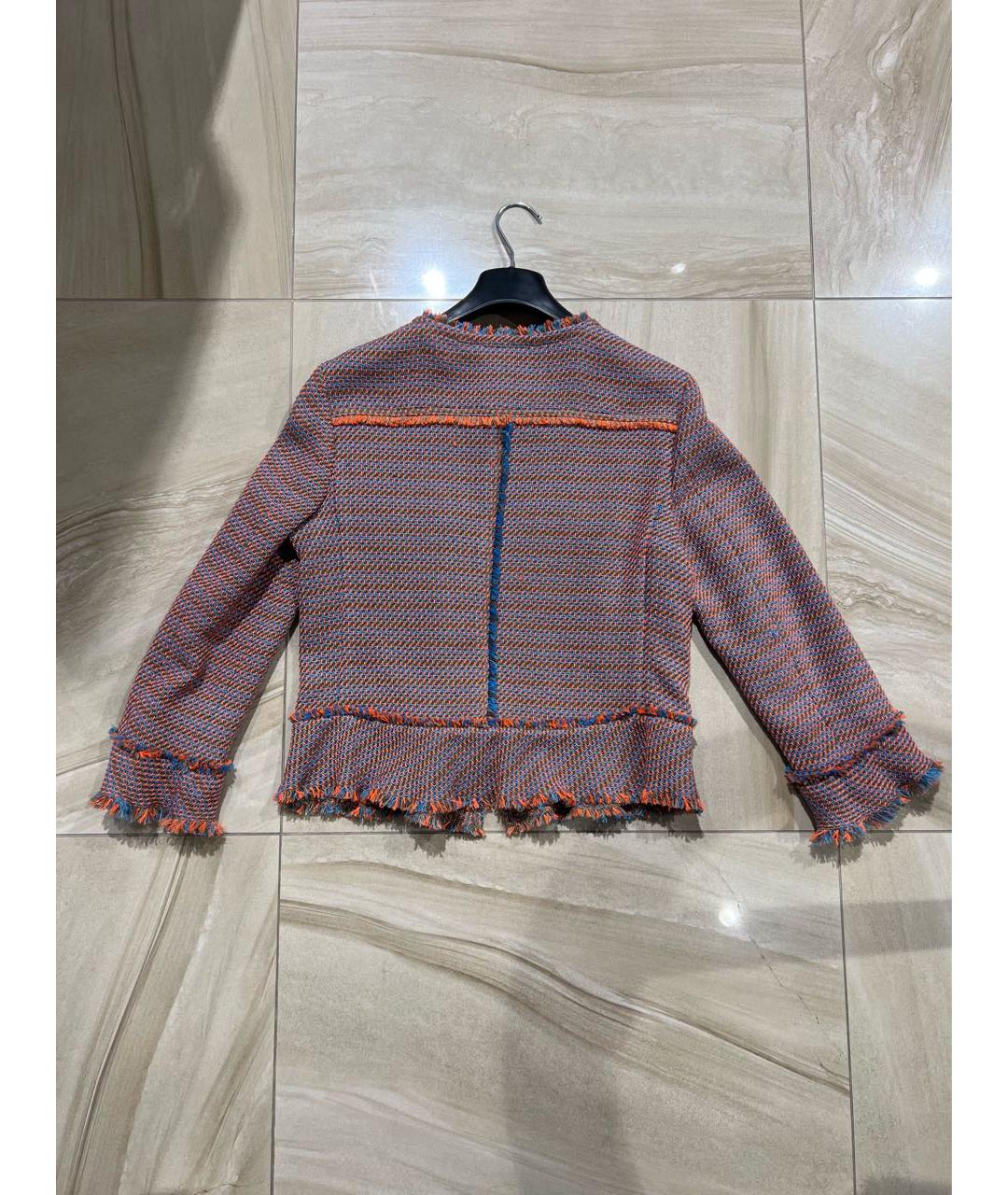MARC CAIN Мульти твидовый жакет/пиджак, фото 2