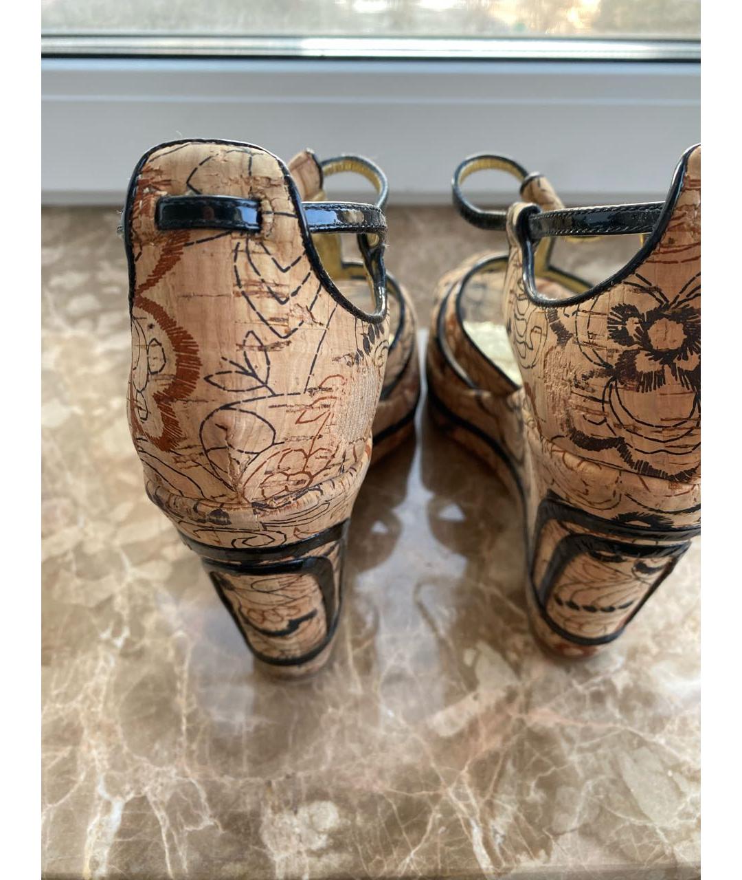 DOLCE&GABBANA Мульти босоножки, фото 3