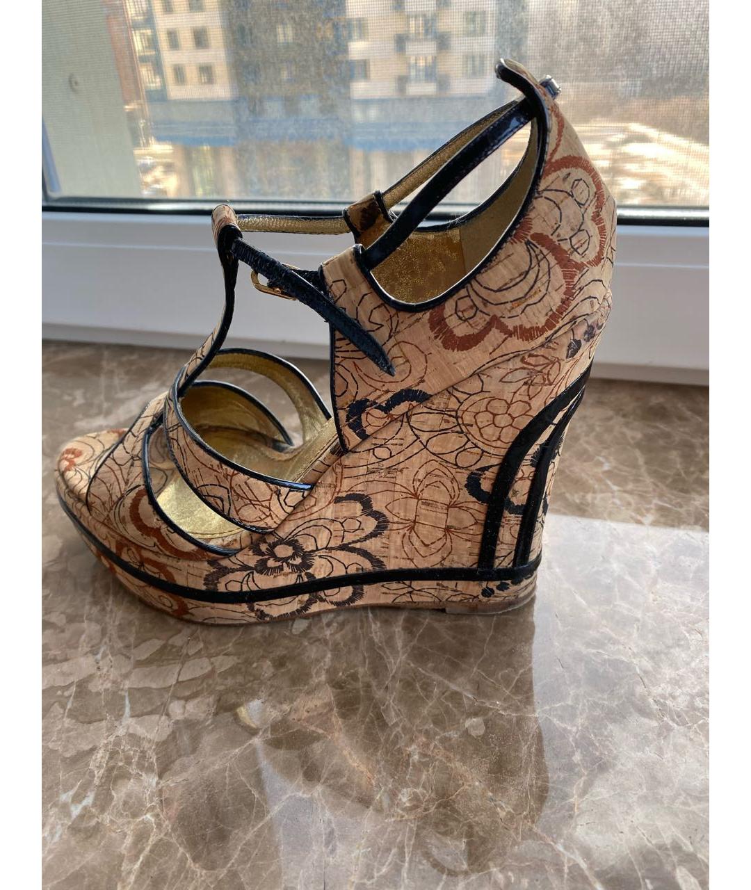 DOLCE&GABBANA Мульти босоножки, фото 8