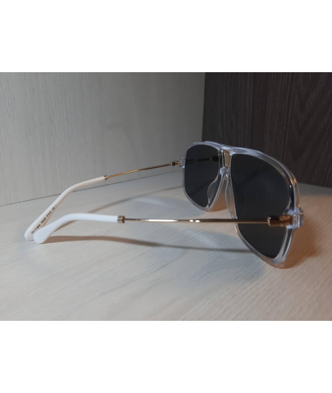 GIVENCHY Белые пластиковые солнцезащитные очки, фото 2