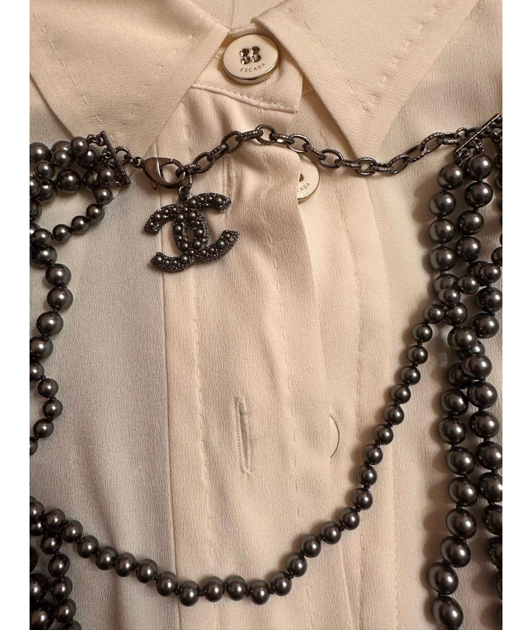 CHANEL Антрацитовое колье, фото 4