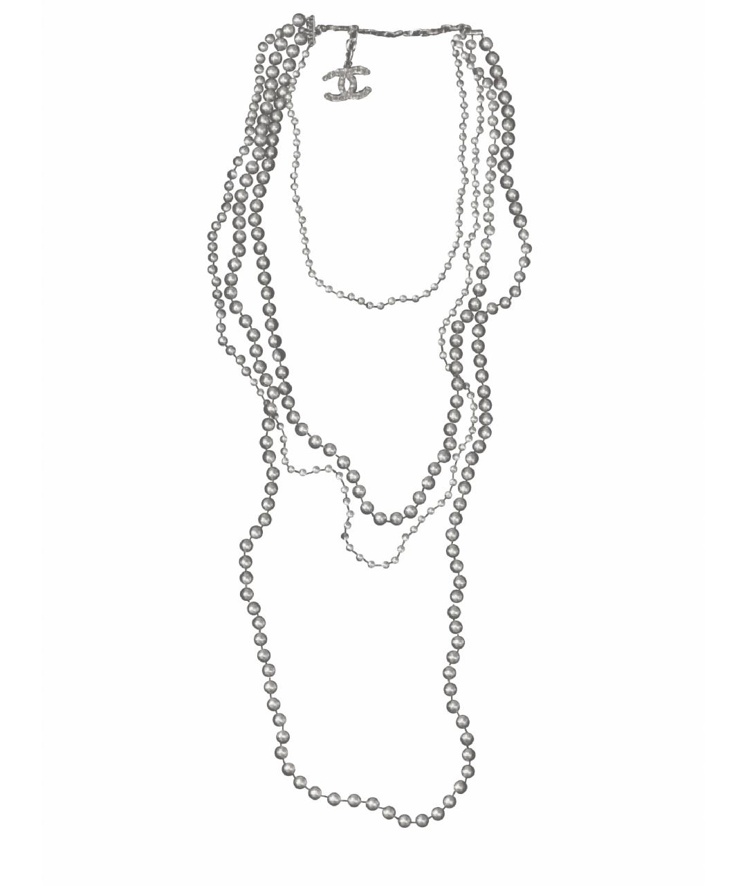 CHANEL Антрацитовое колье, фото 1