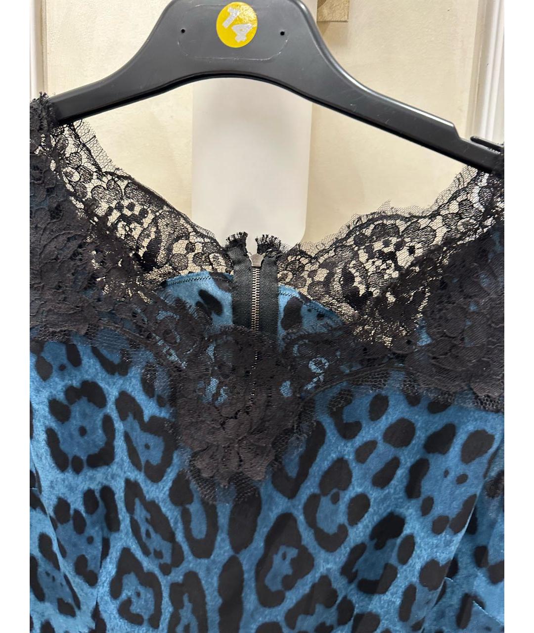 DOLCE&GABBANA Бирюзовая блузы, фото 2