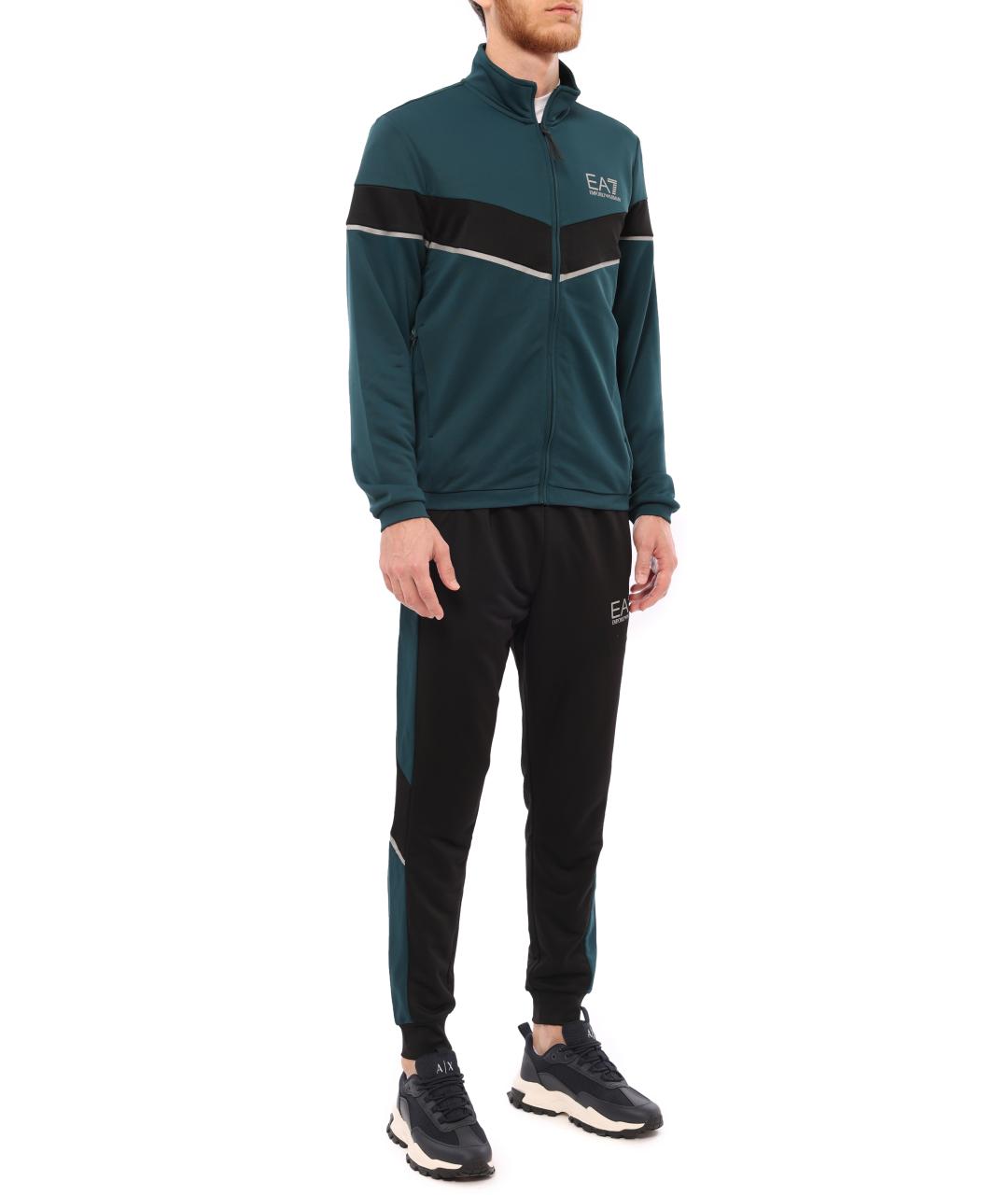 EMPORIO ARMANI Черный спортивный костюм, фото 4