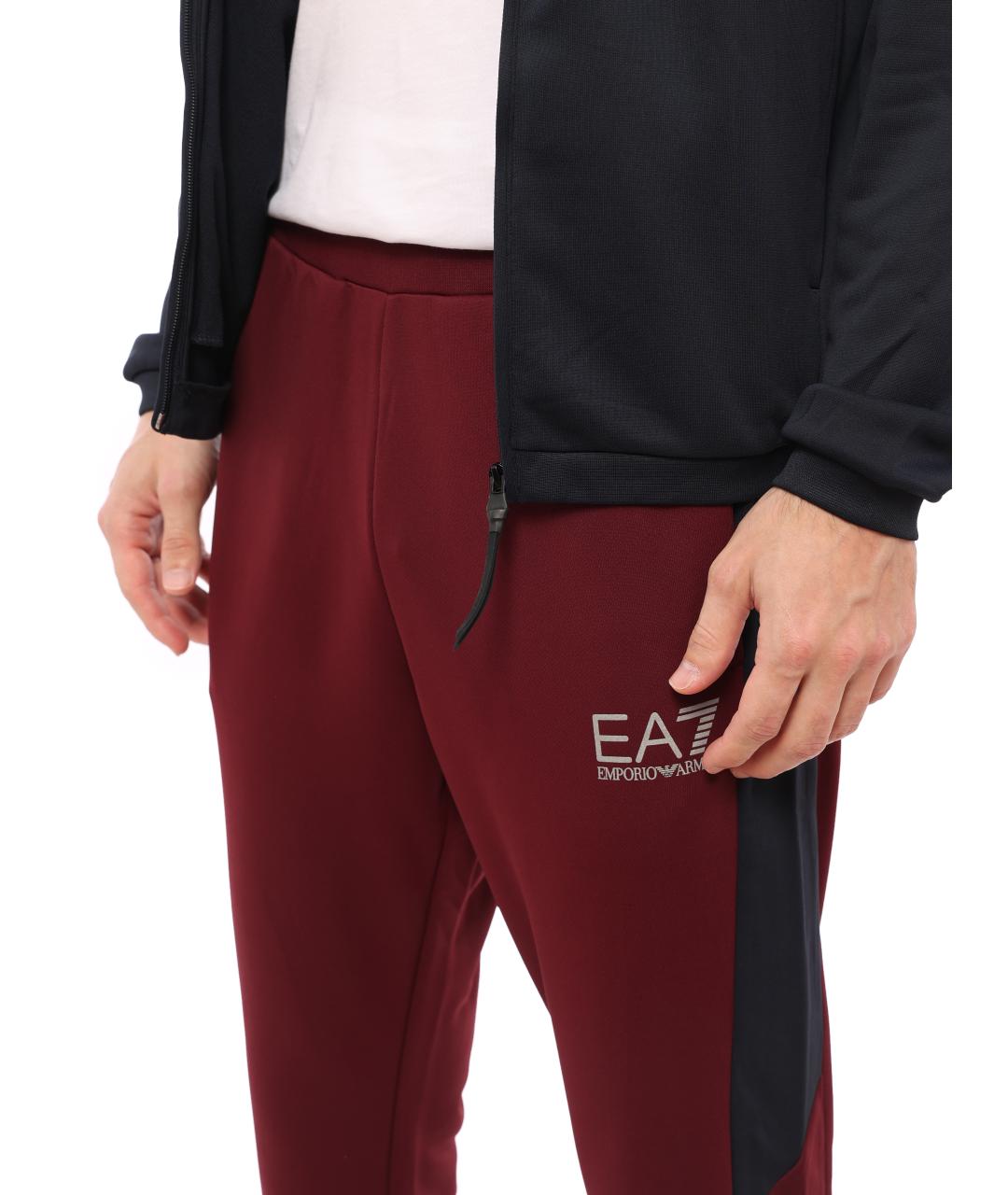 EMPORIO ARMANI Темно-синий спортивный костюм, фото 4