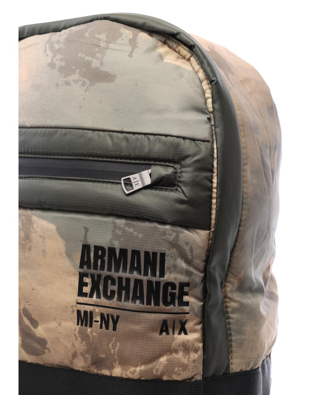 ARMANI EXCHANGE Хаки рюкзак, фото 3