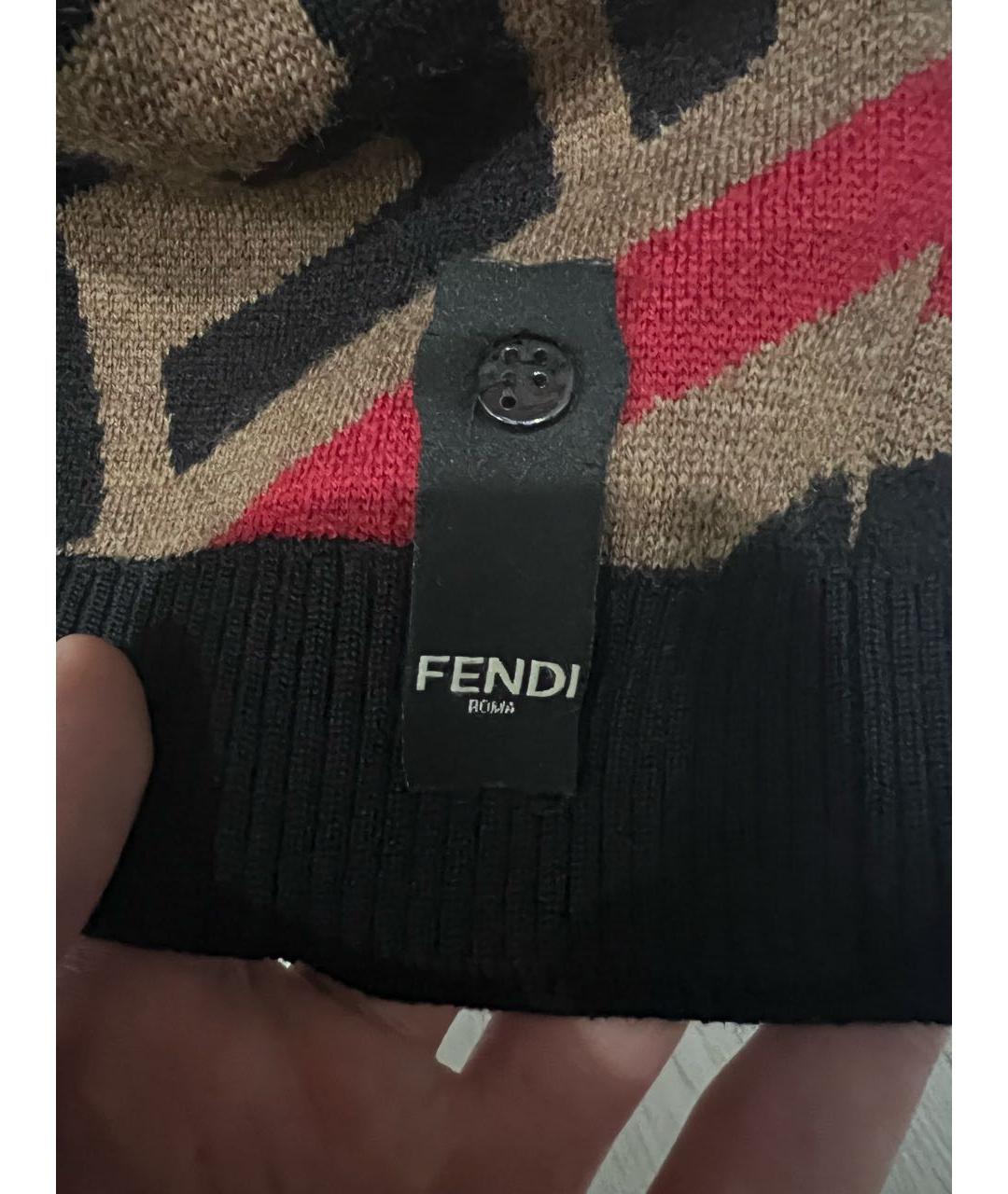 FENDI Шерстяной джемпер / свитер, фото 3