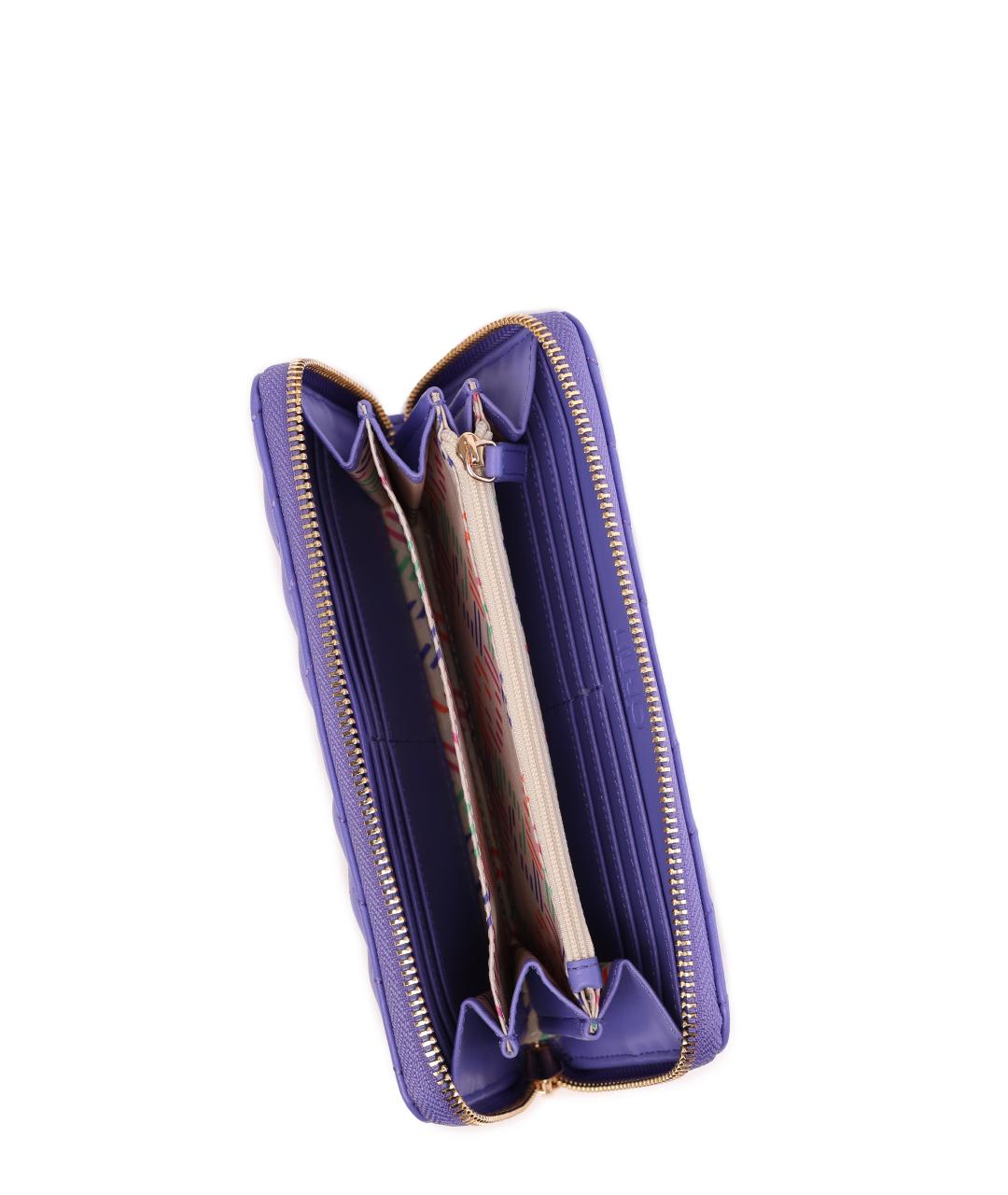 LIU JO Фиолетовый полиуретановый кошелек, фото 3
