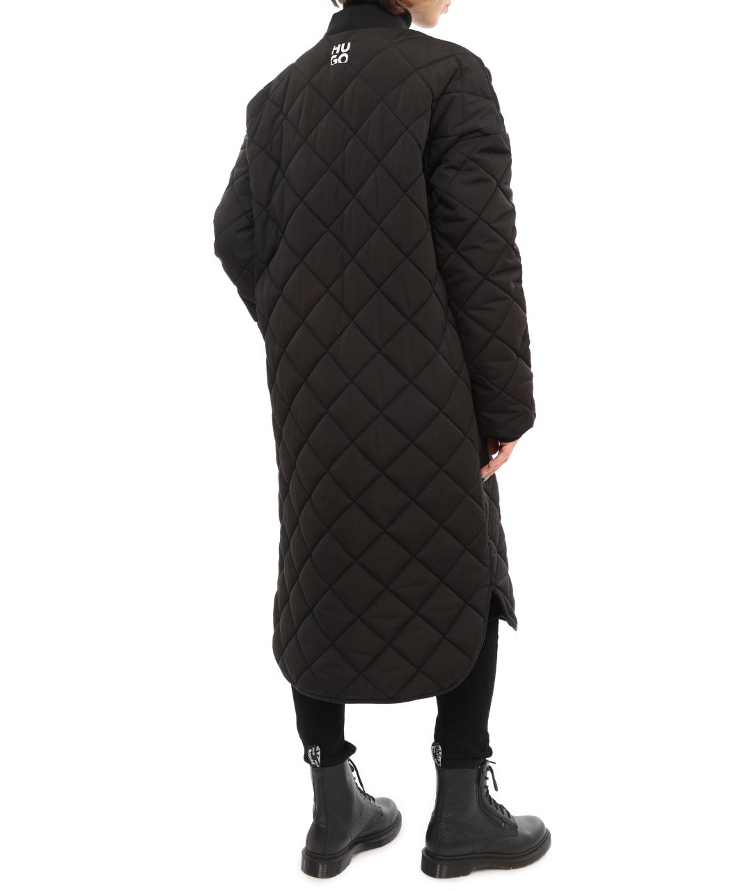 HUGO BOSS Черная полиэстеровая куртка, фото 5