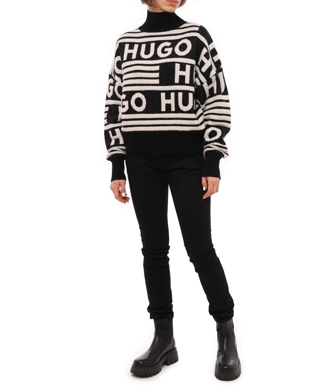 HUGO BOSS Черный джемпер / свитер, фото 2