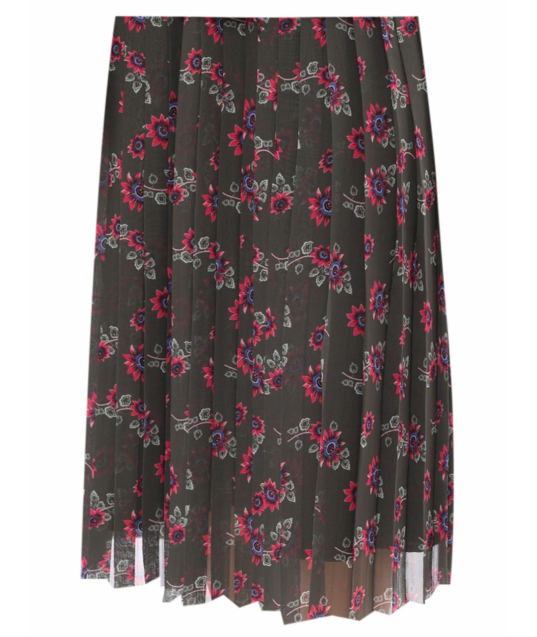 KENZO Мульти полиэстеровая юбка миди, фото 1