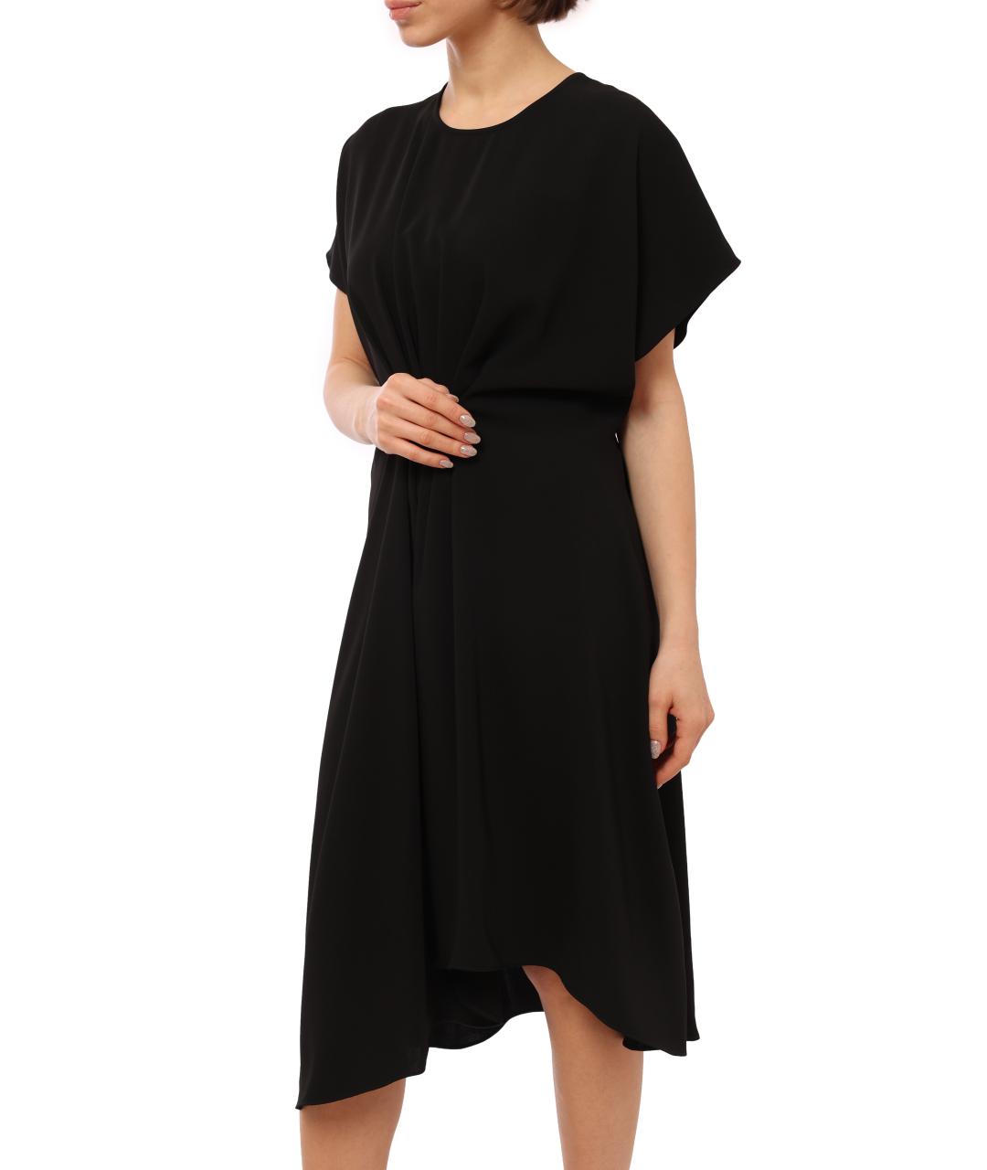 KENZO Черное полиэстеровое повседневное платье, фото 2