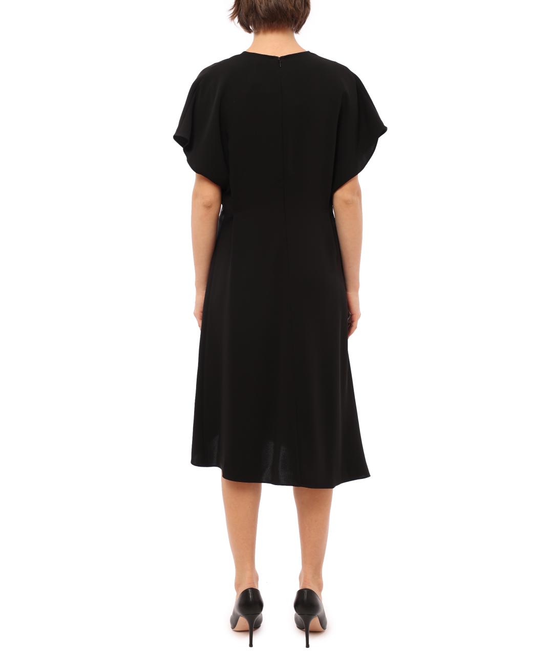 KENZO Черное полиэстеровое повседневное платье, фото 4