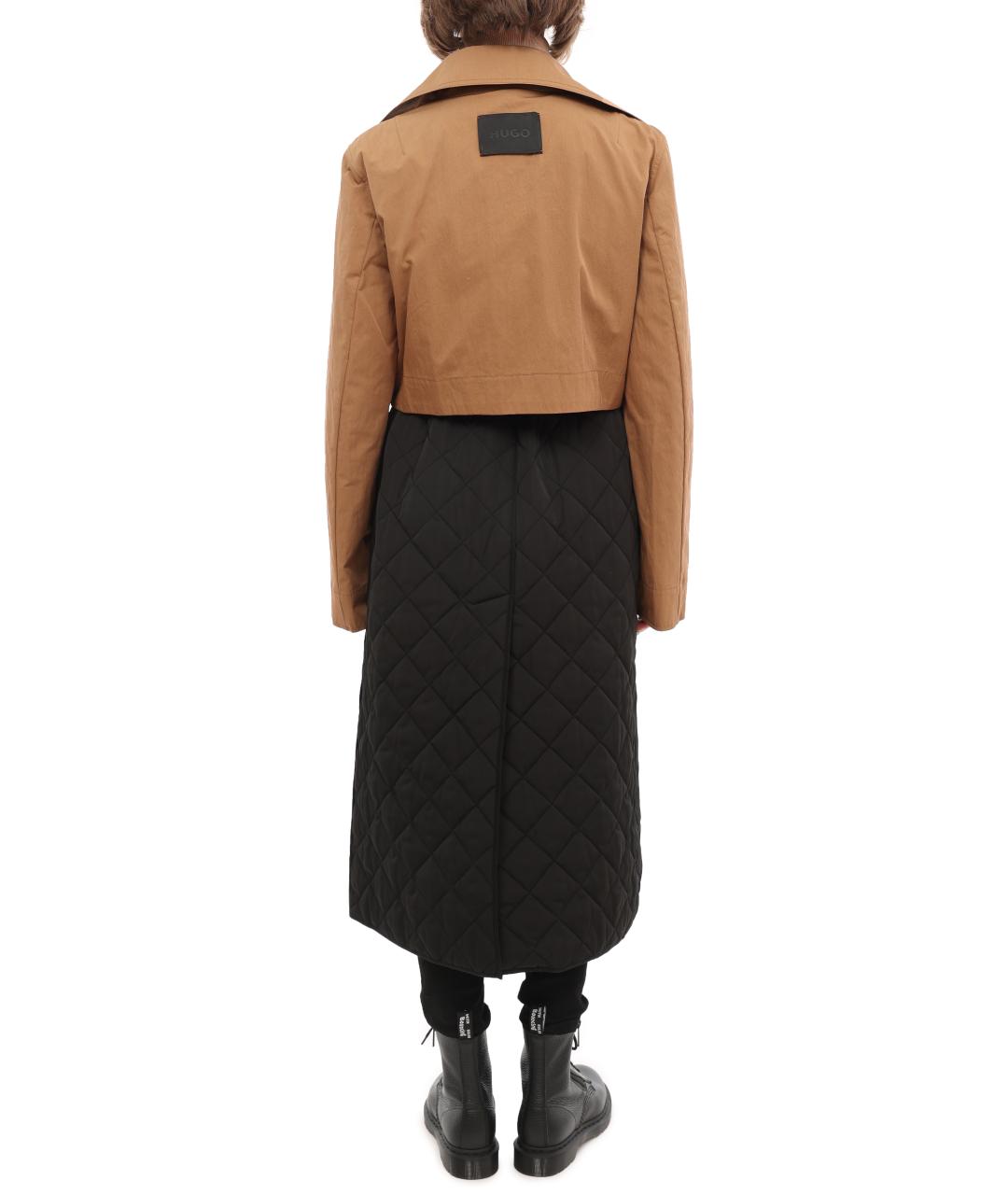 HUGO BOSS Черный тренч/плащ, фото 3