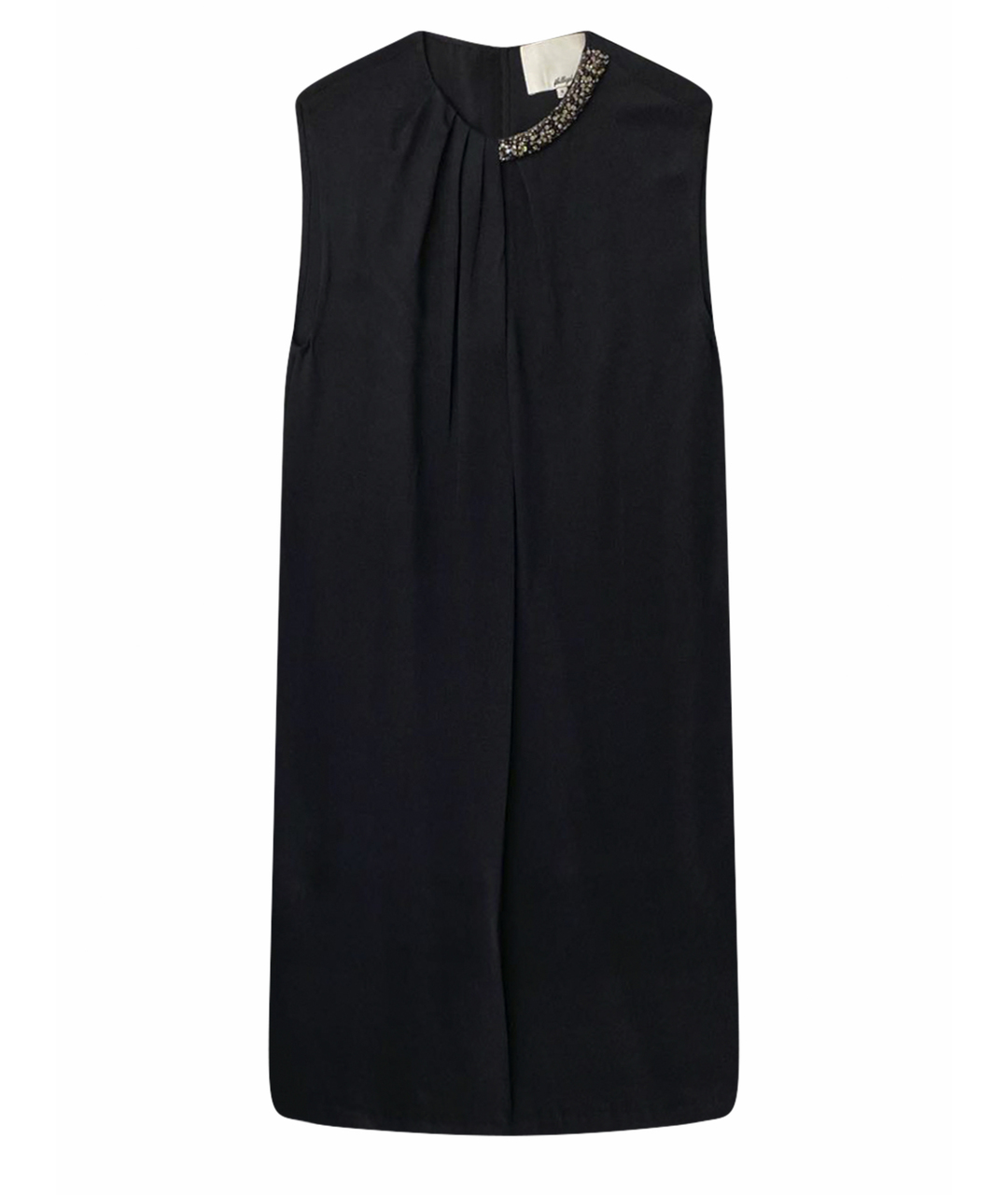 3.1 PHILLIP LIM Черное шелковое вечернее платье, фото 1