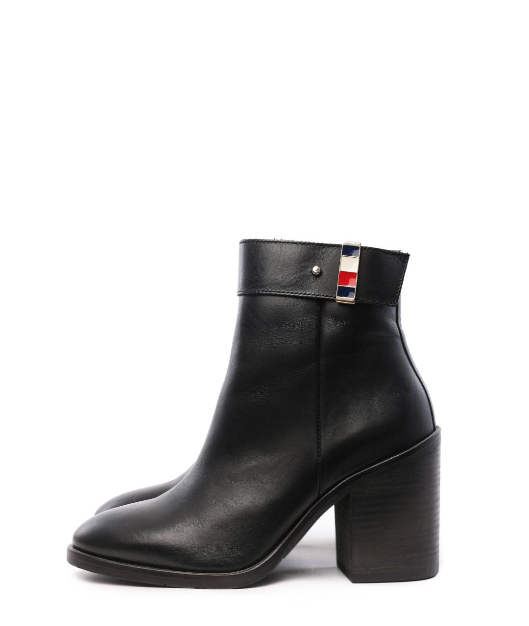 TOMMY HILFIGER Черные ботильоны, фото 5
