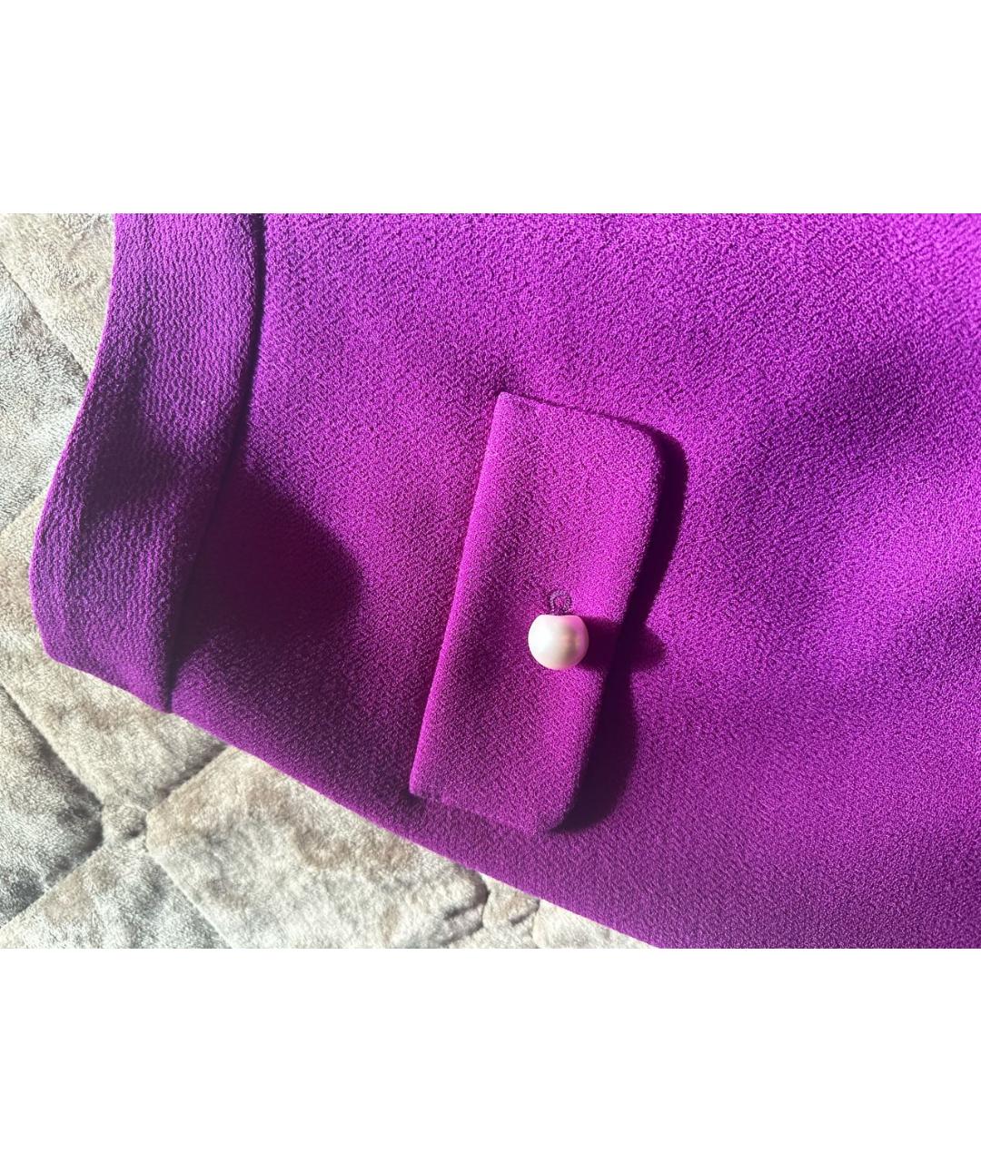BOUTIQUE MOSCHINO Фиолетовая юбка мини, фото 3