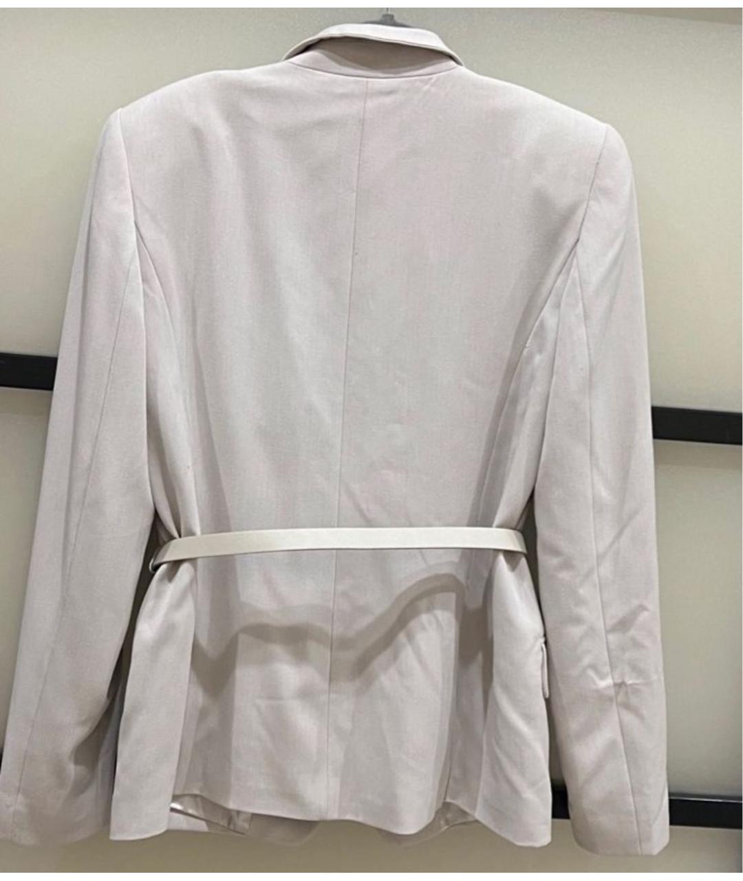 ARMANI EXCHANGE Антрацитовый полиэстеровый жакет/пиджак, фото 2