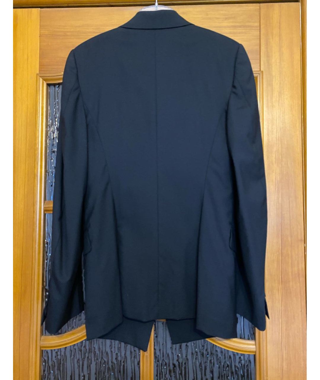 YVES SAINT LAURENT VINTAGE Темно-синий шерстяной пиджак, фото 2
