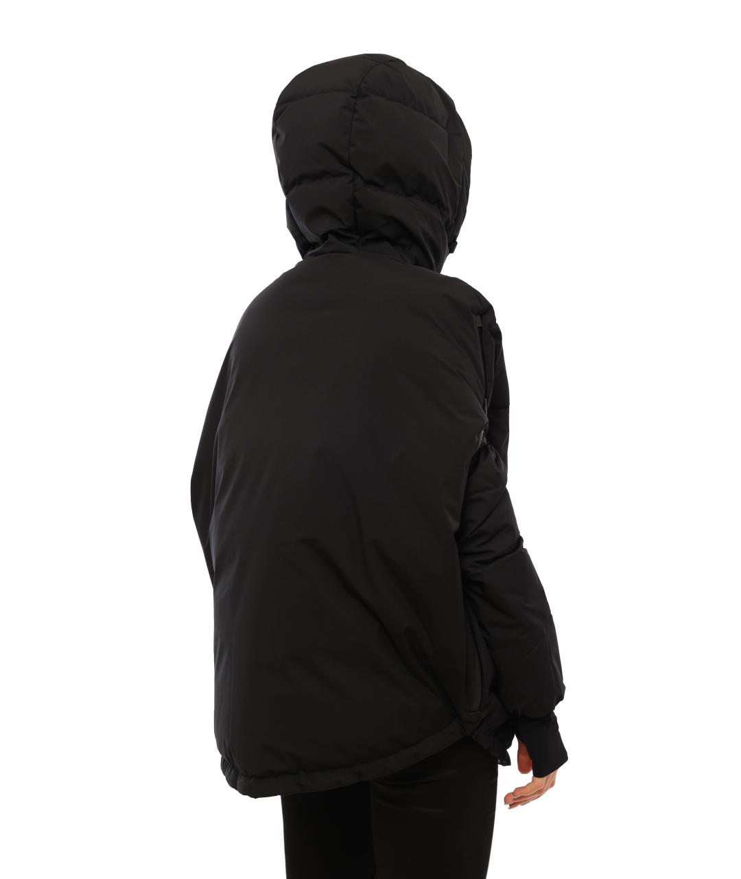 HERNO Черный полиэстеровый жилет, фото 4