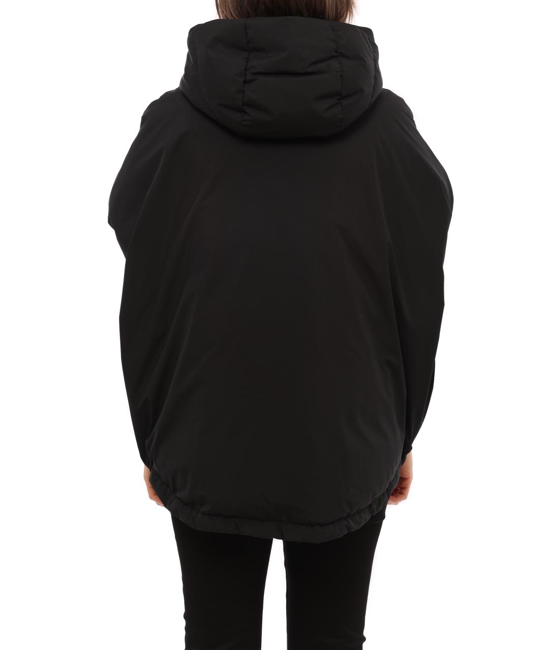 HERNO Черный полиэстеровый жилет, фото 7