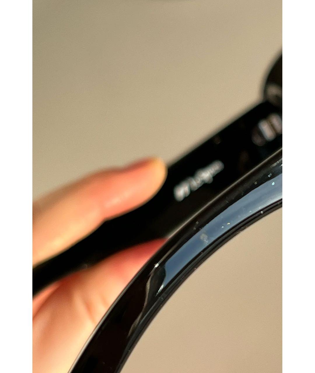 LE SPECS Черные пластиковые солнцезащитные очки, фото 8