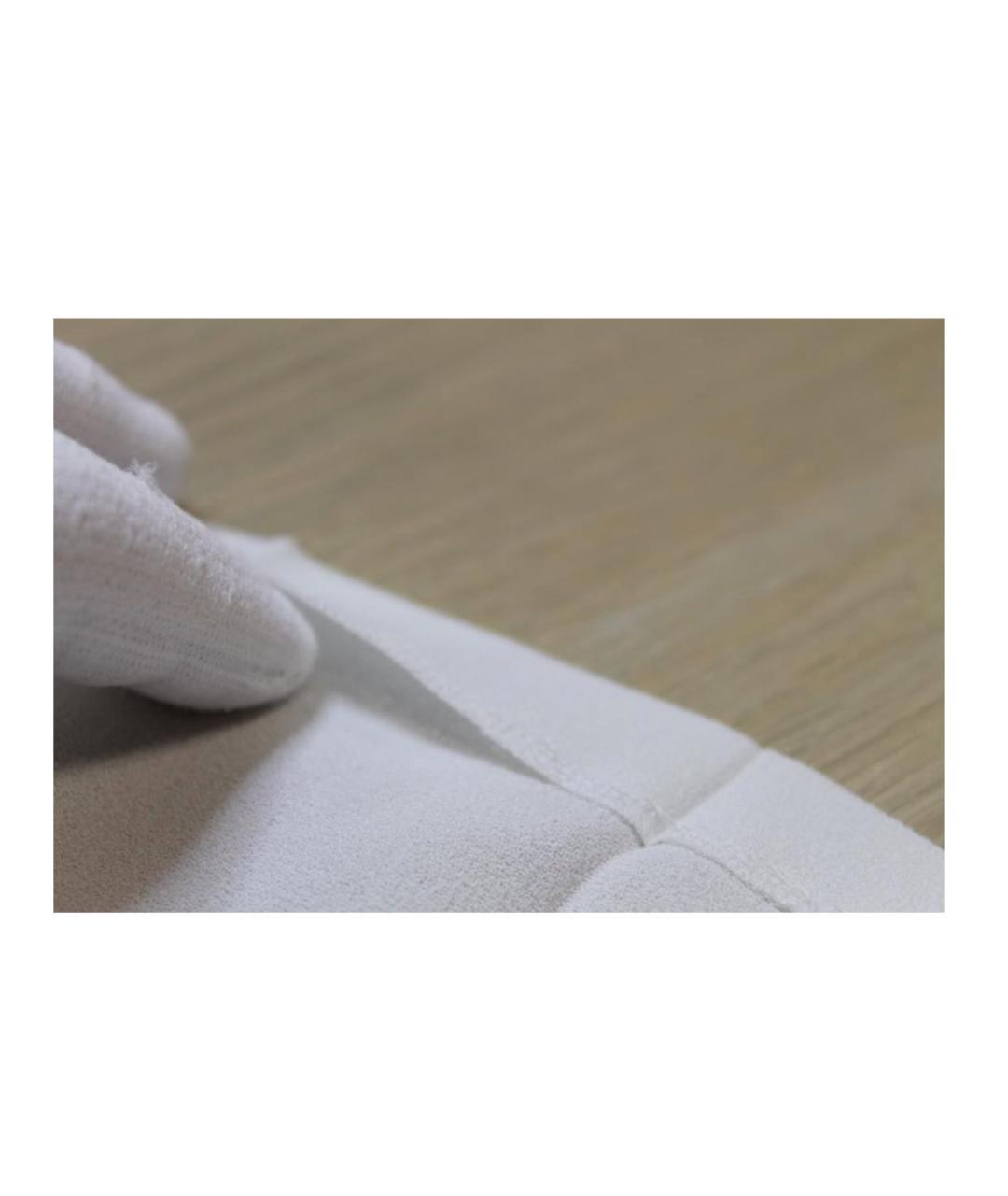 MIU MIU Белая вискозная юбка мини, фото 4