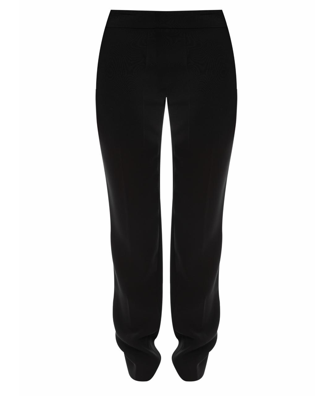 EMPORIO ARMANI Черные прямые брюки, фото 1