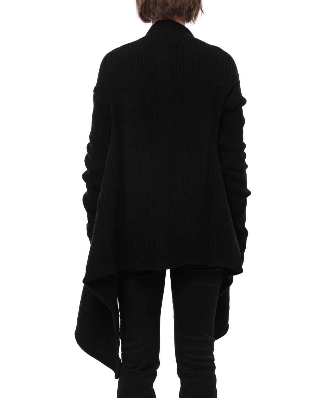 RICK OWENS Черный кардиган, фото 5