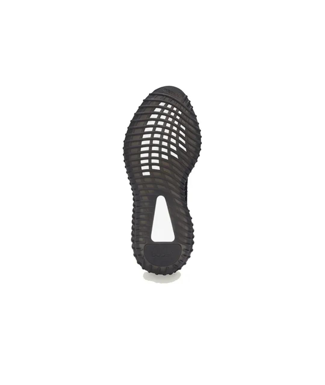 ADIDAS Черные кожаные низкие кроссовки / кеды, фото 4