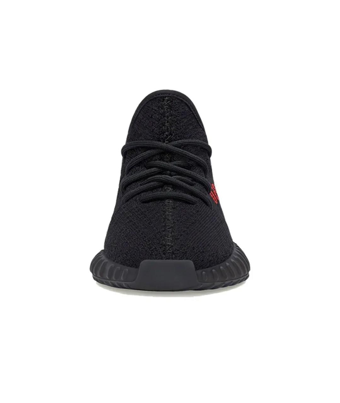 ADIDAS Черные кожаные низкие кроссовки / кеды, фото 2