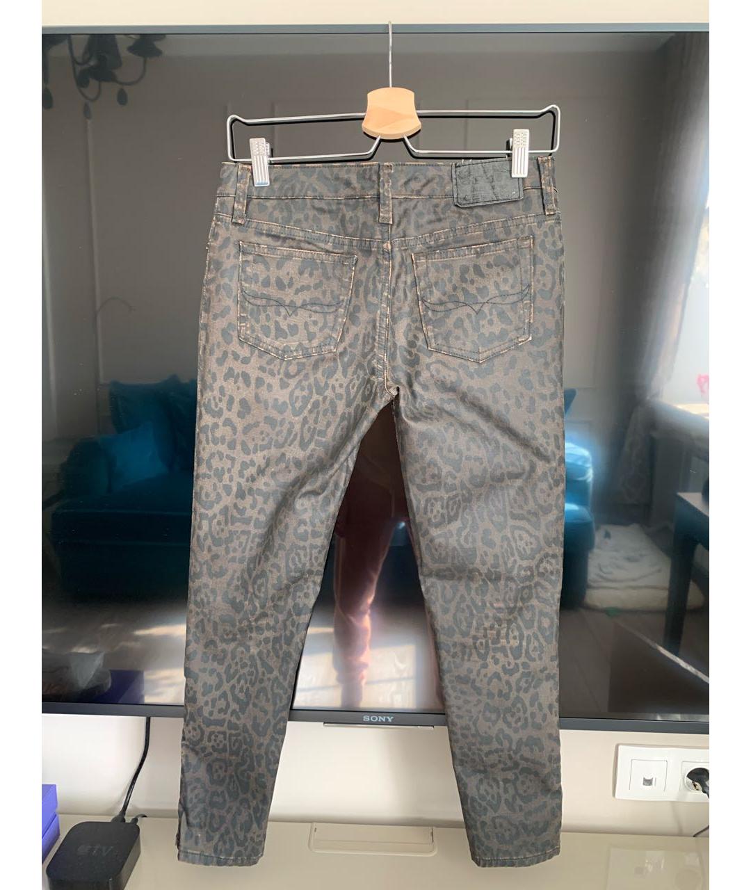 POLO RALPH LAUREN Коричневые хлопковые детские джинсы, фото 2