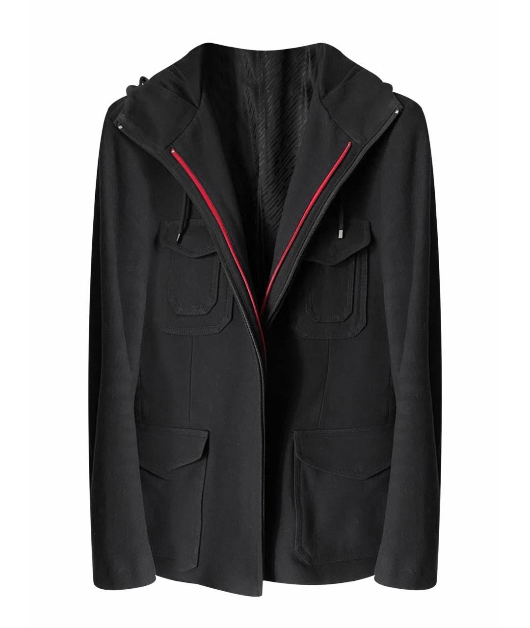 HUGO BOSS Темно-синее шерстяное пальто, фото 1