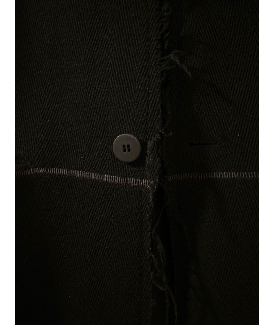 THOM KROM Черный шерстяной пиджак, фото 4