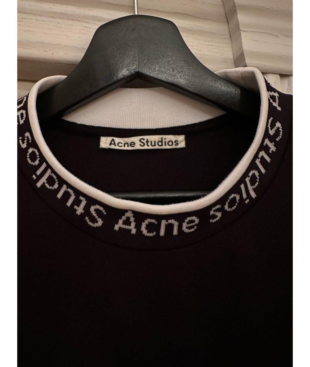 ACNE STUDIOS Черная футболка, фото 3