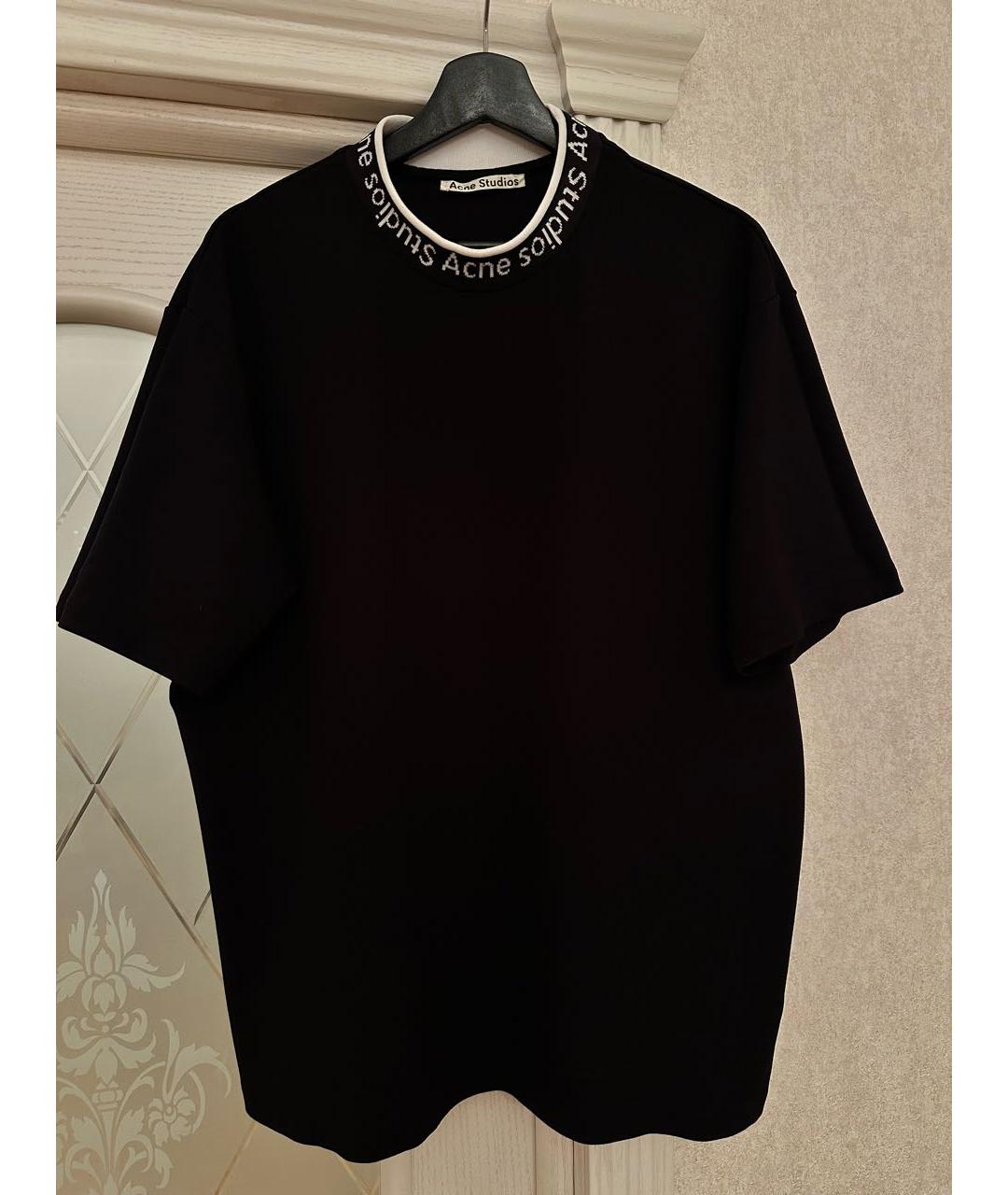 ACNE STUDIOS Черная футболка, фото 5