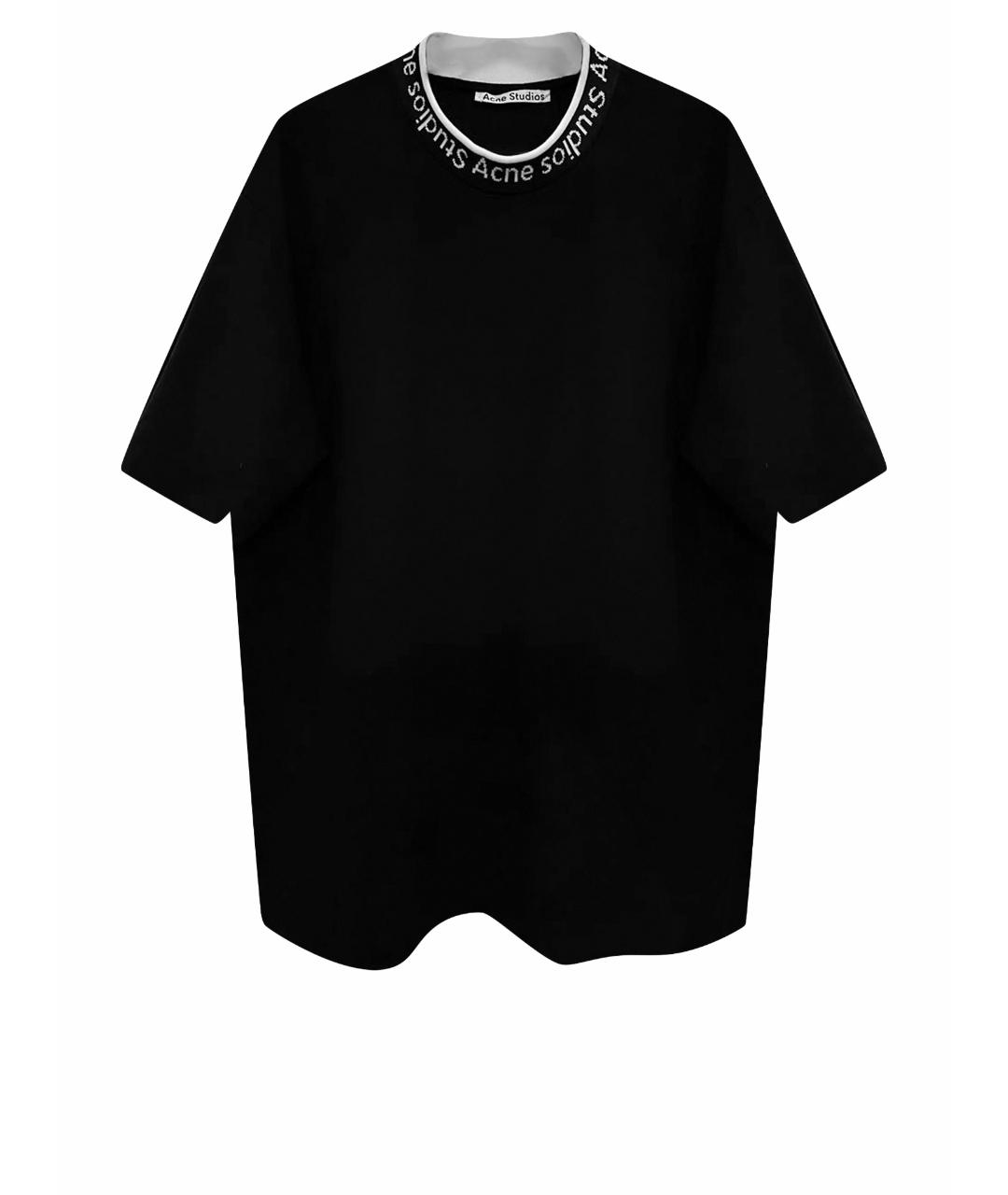 ACNE STUDIOS Черная футболка, фото 1
