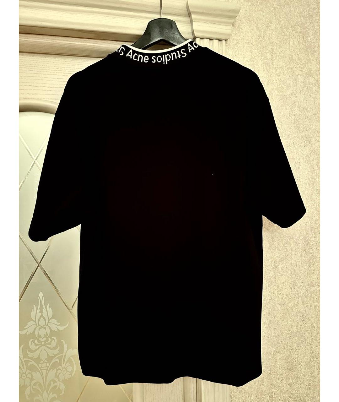 ACNE STUDIOS Черная футболка, фото 2