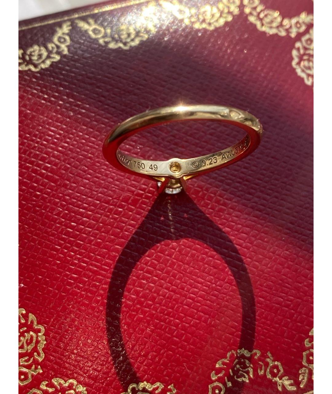 CARTIER Желтое кольцо из желтого золота, фото 5