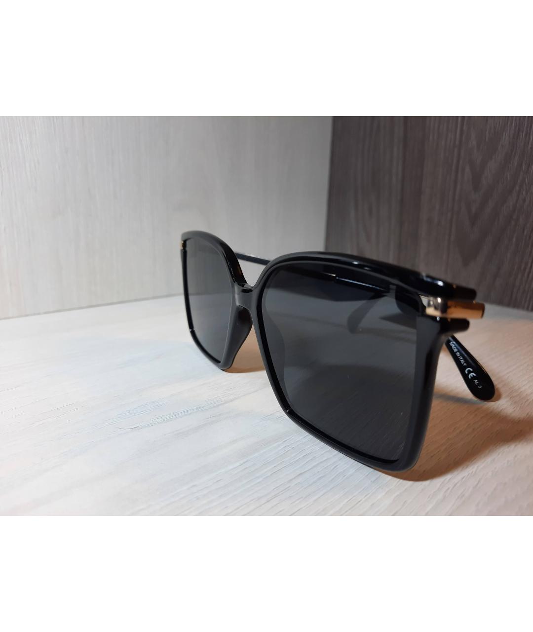 GIVENCHY Черные пластиковые солнцезащитные очки, фото 4