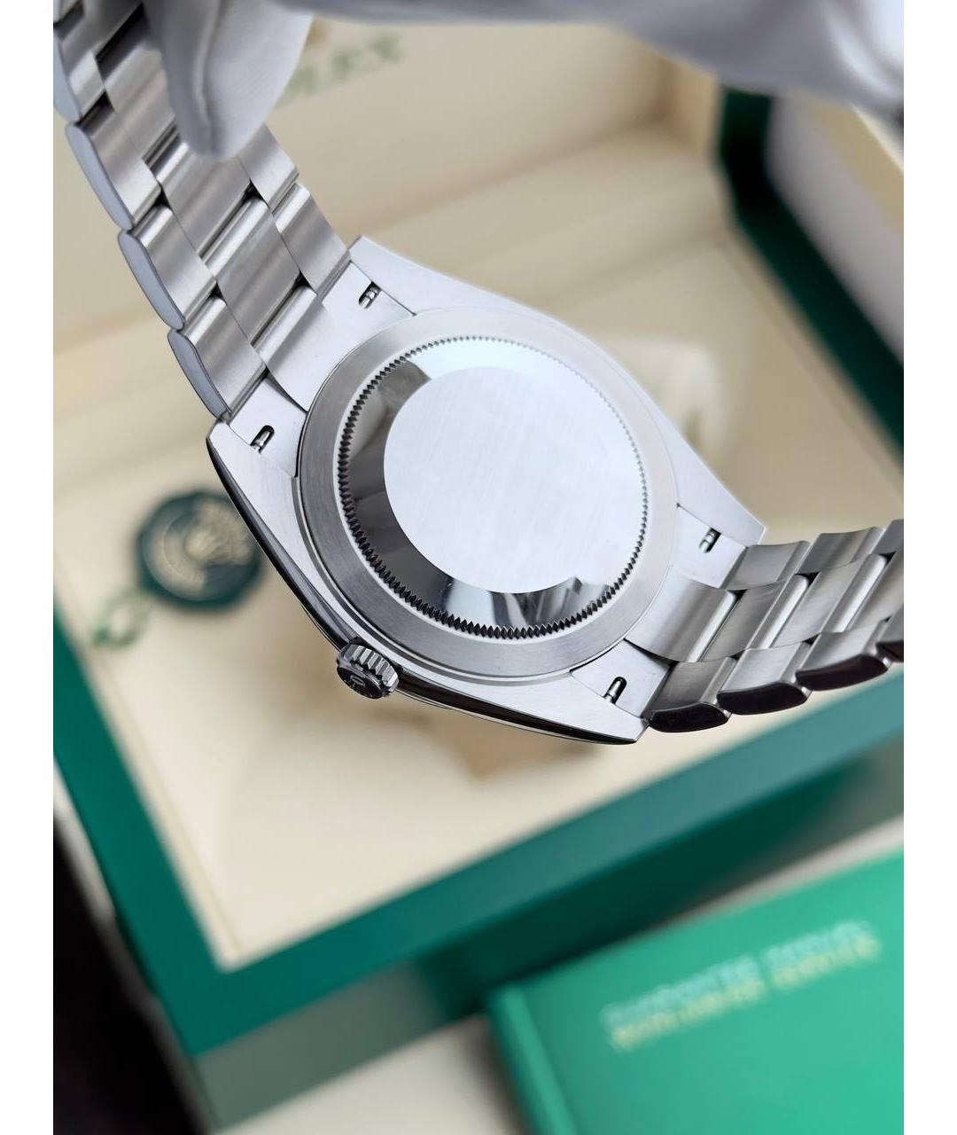 ROLEX Белые часы из белого золота, фото 8