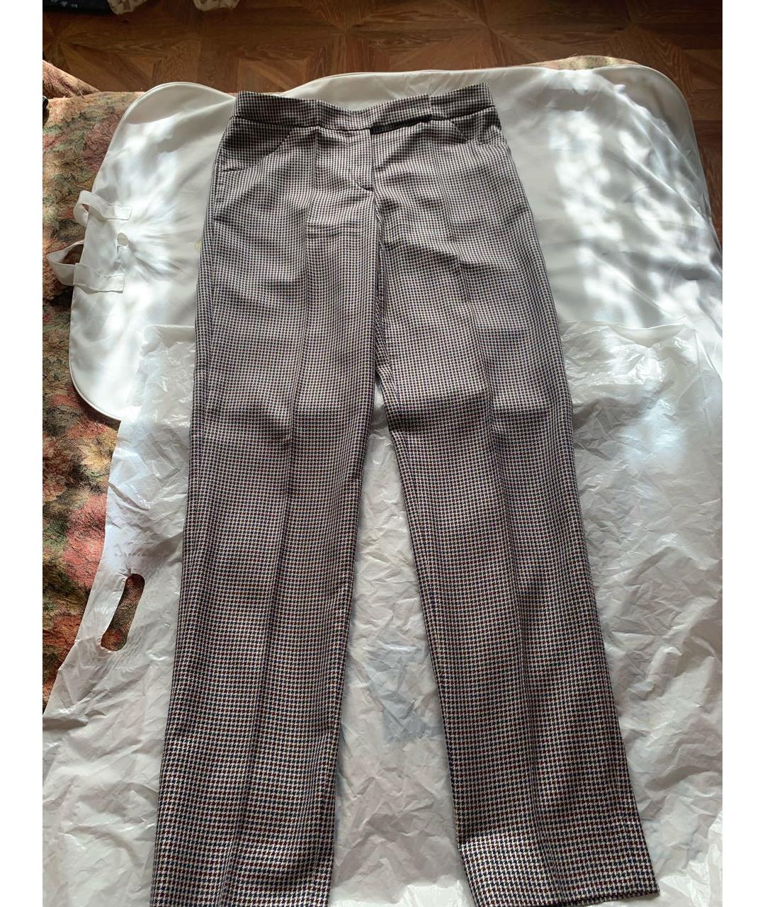 GIORGIO ARMANI Бежевый шерстяной костюм с брюками, фото 2